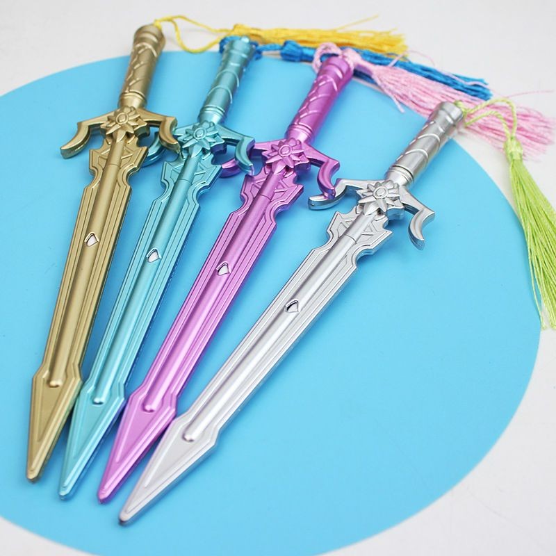 

Xueba Pena Pedang Rumbai Kreatif, Pena Bola Gel Lucu