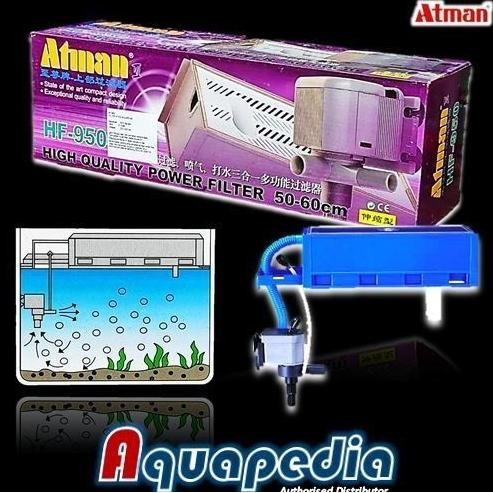 ATMAN HF950 FILTRASI ATAS AQUARIUM 2710T
