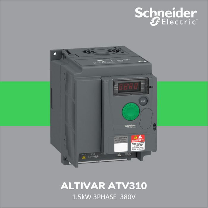 Cuci Gudang Schneider Altivar Atv310 Inverter 1.5Kw 3P - Atv310Hu15N4E