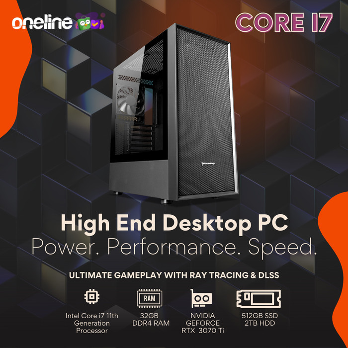 PC Gaming Intel Core i7 10700 / 32GB RAM / RTX 3070 8GB / 2TB