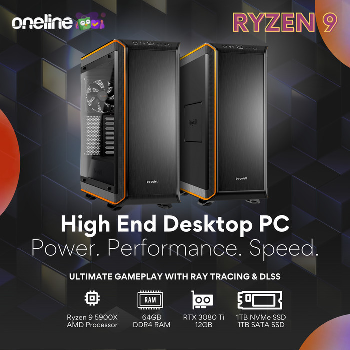 PC Gaming Ryzen 9 3900XT / 64GB / 1TB SSD / RTX 3080 10GB a.n isa