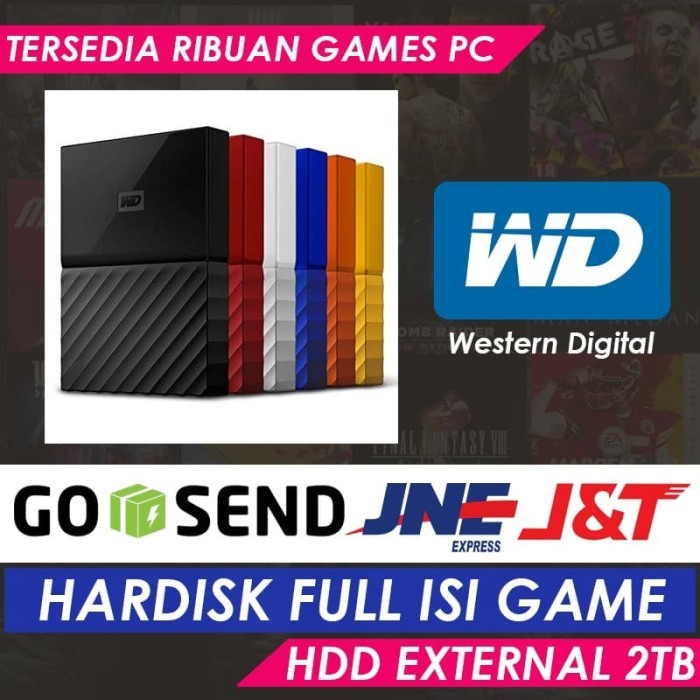 [CUSTOM ORDER] WD Passport 2TB + COPY DATA GAME 1.26TB a.n Darius Lim