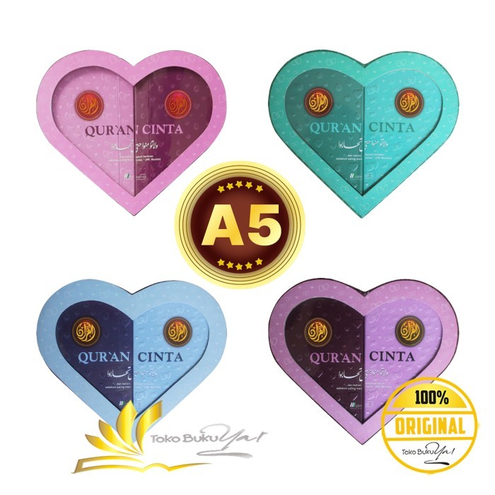 

Asli Quran Cinta A5 - Almahira