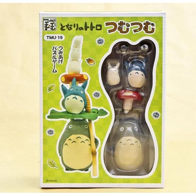 FIGUR SET Action Figure Studio Ghibli My Neighbor Totoro Flowers Nosechara Box