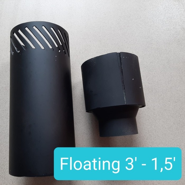 skimmer skimer floating terapung otomatis 3 inch ke 1,5 inch