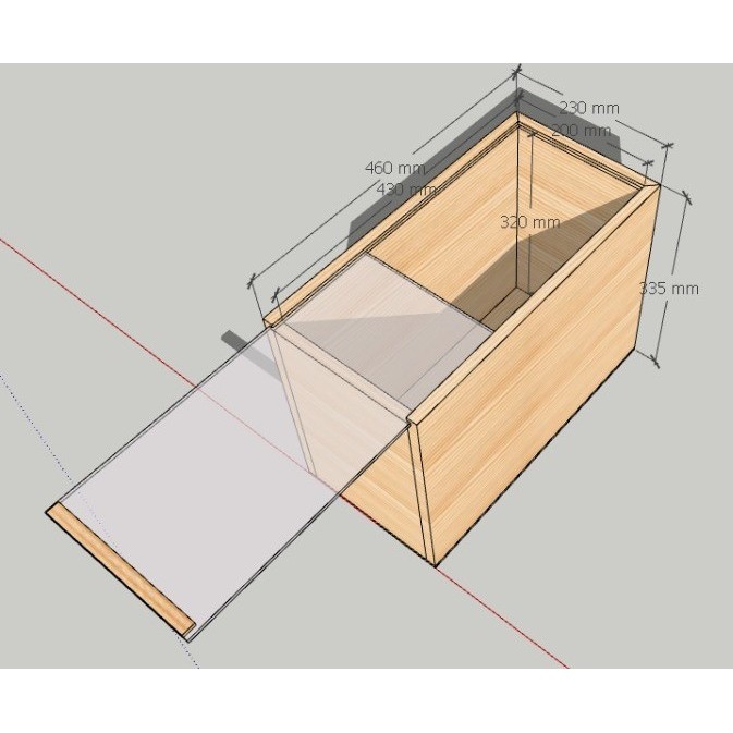 

Custom Box UK 43(P) x 20(L) x 32(T) CM Finishing Premium
