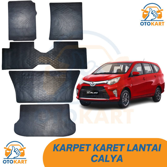 Karpet Lantai CALYA SIGRA Karet / Karpet Mobil Karet CALYA SIGRA 1 SET