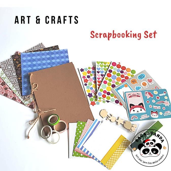 

Sale Scrapbook Supplies Kit - Paket Scrapbook Aesthetic Design