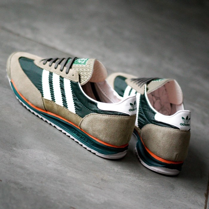 Adidas Sl72 Olive Green White - Sepatu Pria Casual Terlaris
