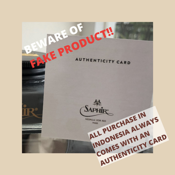 Saphir Etalon Noir Saddle Soap New