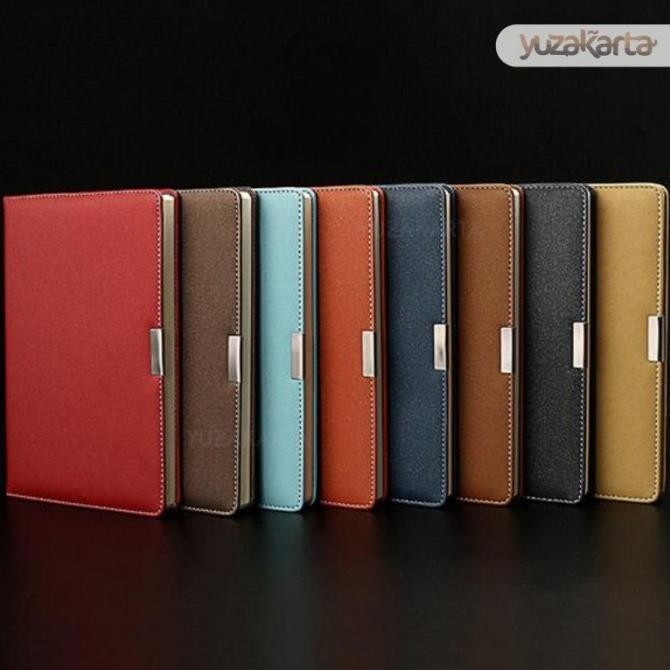 

Sale Buku Catatan Kantor Meeting Sekolah Kuliah Cover Kulit Kertas A5