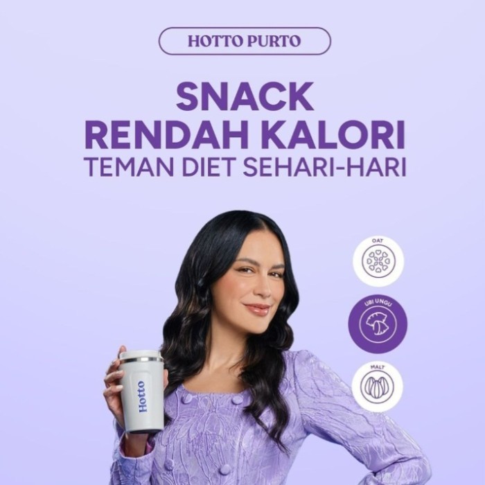 

HOTTO PURTO Multigrain dengan Ubi Ungu untuk hidup sehat 1 Pouch