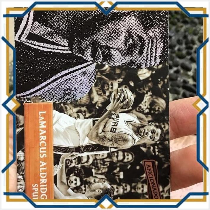 

[LIN55] KARTU BASKET LAMARCUS ALDRIDGE SPURS NBA CARD PANINI AFICIONADO