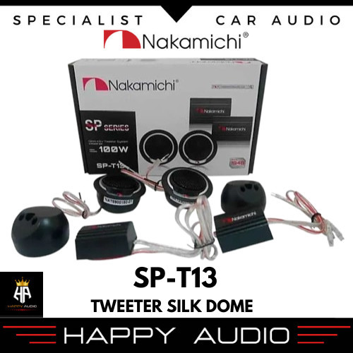 Promo Tweeter Silk Dome 1.8 Inch Nakamichi Sp-T13 Car Audio Mobil Speaker