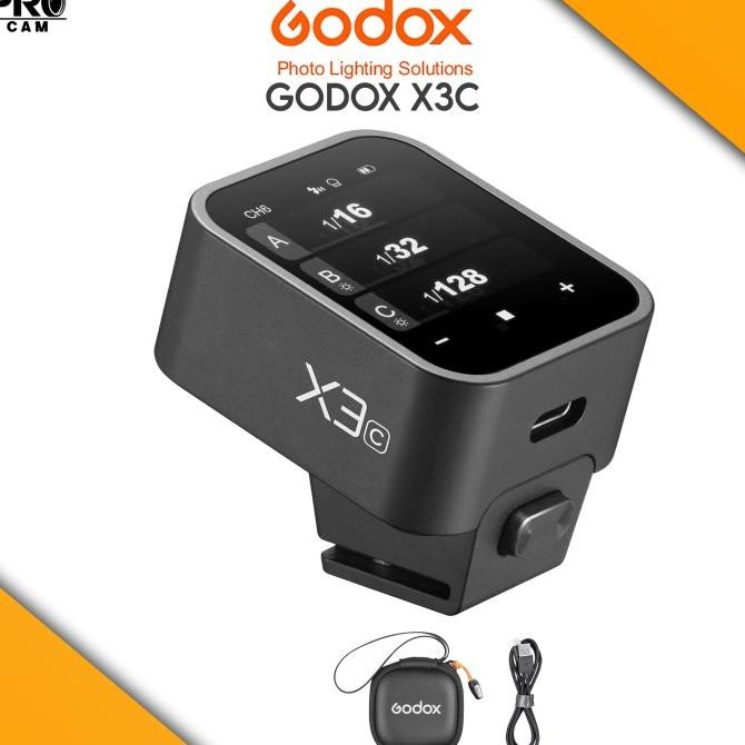 NEW Godox X3 Trigger Touchscreen TTL Wireless Flash Trigger / Godox X3N / Godox X3S / Godox X3F / Go