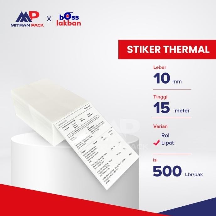 

(GOJEK/GRAB) Resi Thermal / Stiker Thermal Rol