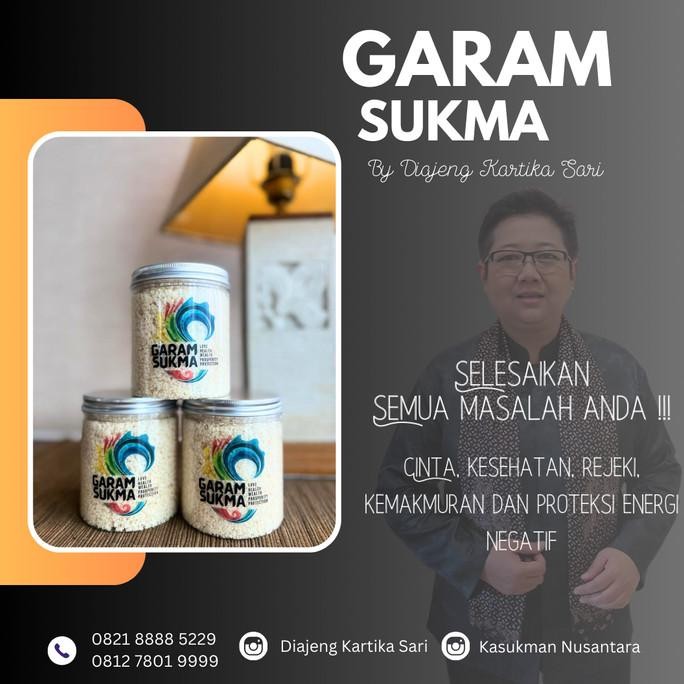 

TERLARIS - Garam Sukma - Garam Mandi Garam Tabur - Proteksi Energi Negatif Ruwatan - 450 gram