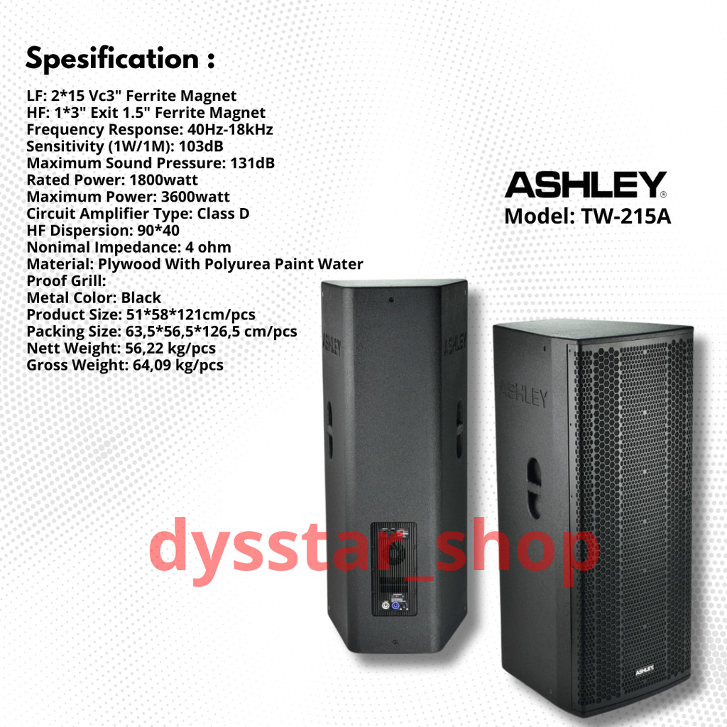 ORIGINAL BREWOG ASHLEY NUSANTARA ASHLEY TW-215A
