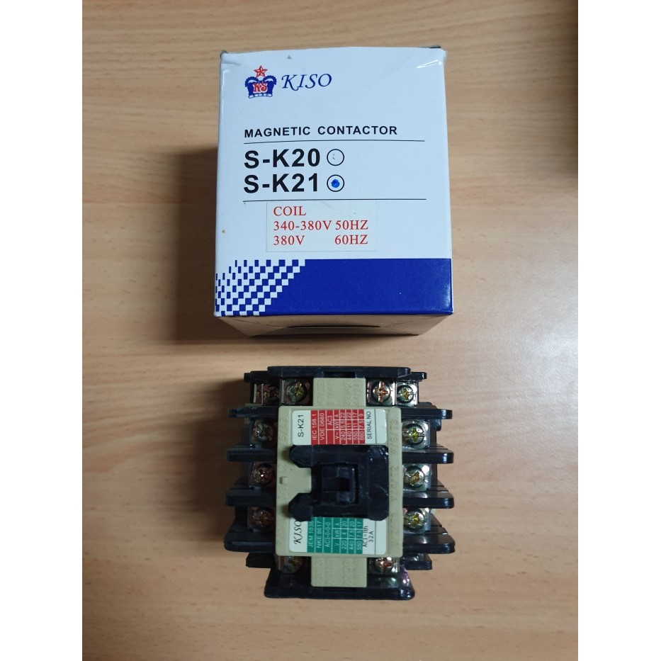 Promo Kontaktor Contactor Kiso Sk 21 220V/ 380V