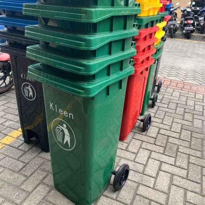 Tempat Sampah 240L Kleen Penampung Sampah Besar 240 Liter KLEEN Tong