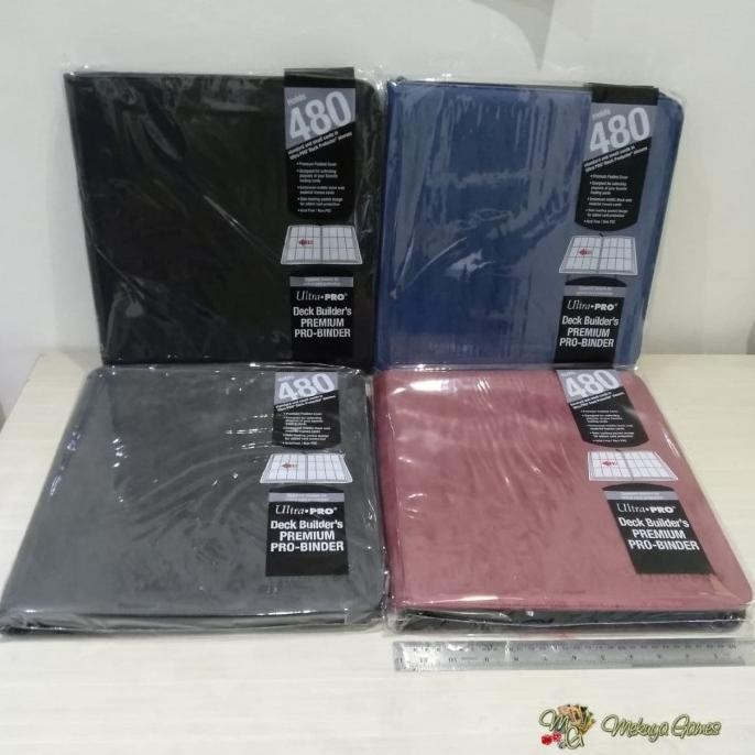 

TERMURAH - UltraPro 12-pocket Premium Zippered Binder 480 Album Kartu Ritsleting