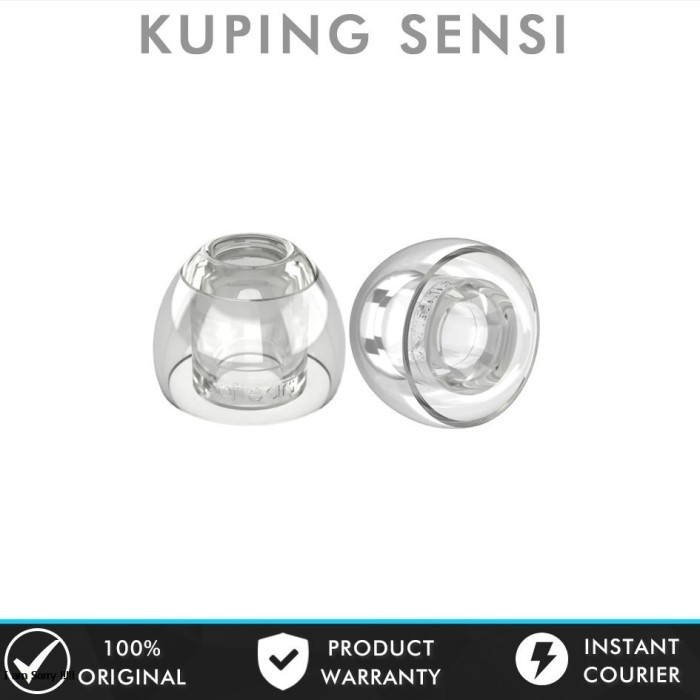 Softears UC Ultra Clear Silicone Eartips for IEM In Ear Monitors