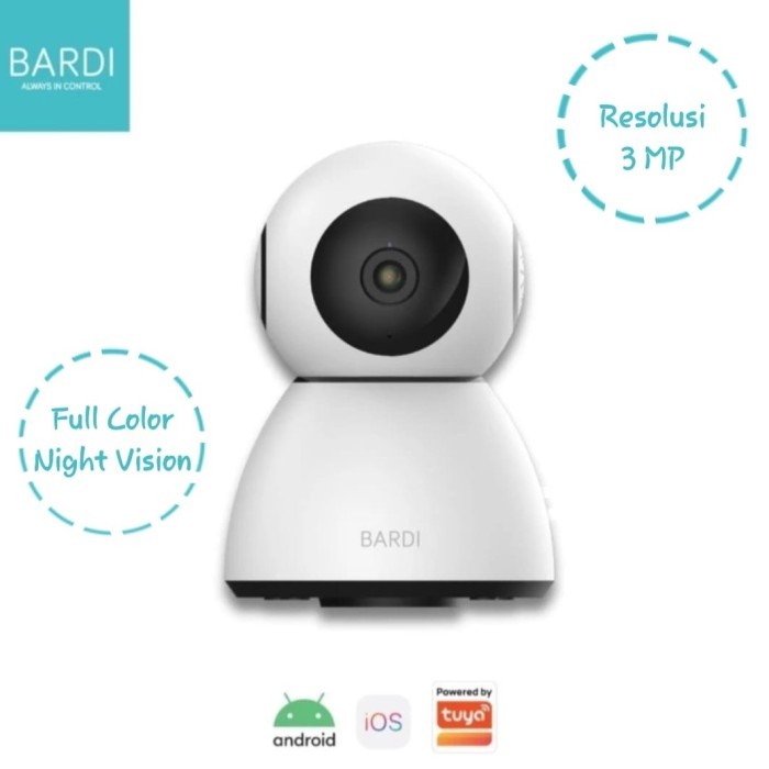 BARDI INDOOR PTZ IP CAMERA - SMART CCTV WIFI INDOOR