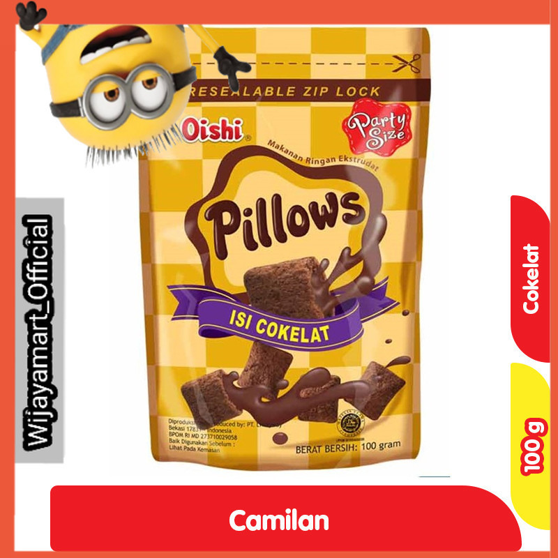 

Oishi Pillows Cokelat 100 g