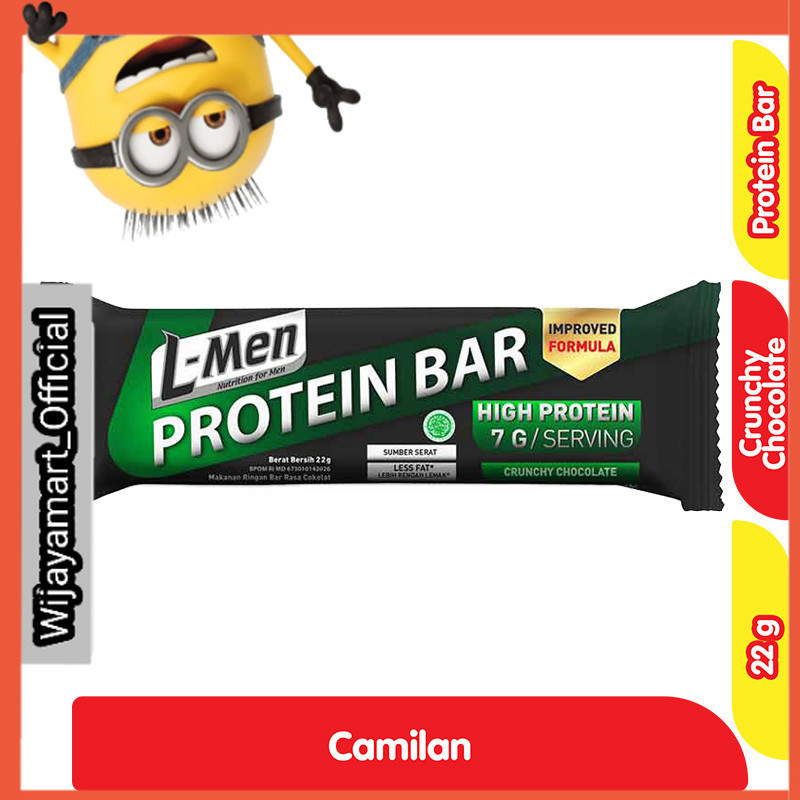 

L-Men Protein Bar Cokelat 22 g