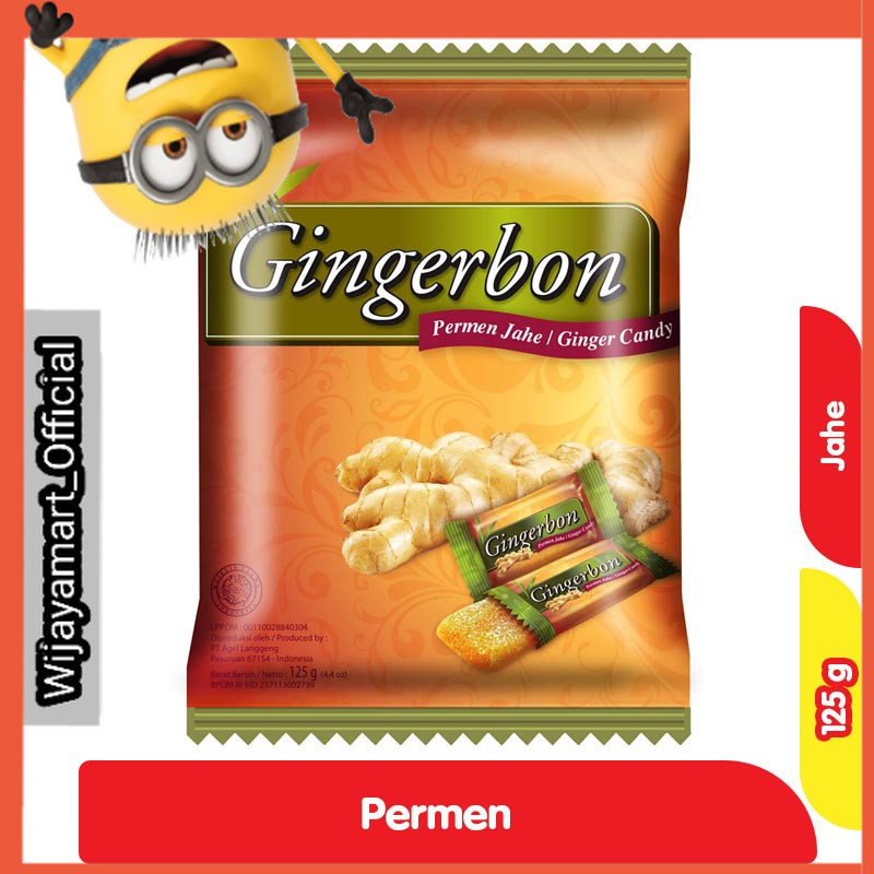 

Gingerbon Permen Jahe Original 125 g