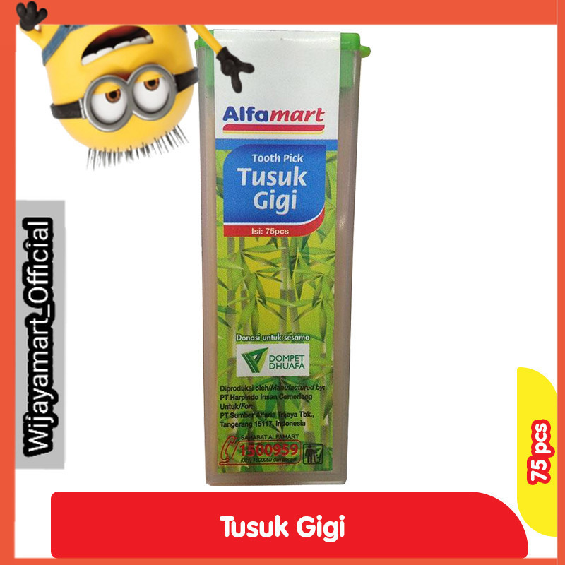 

Alfamart Tusuk Gigi 75 pcs