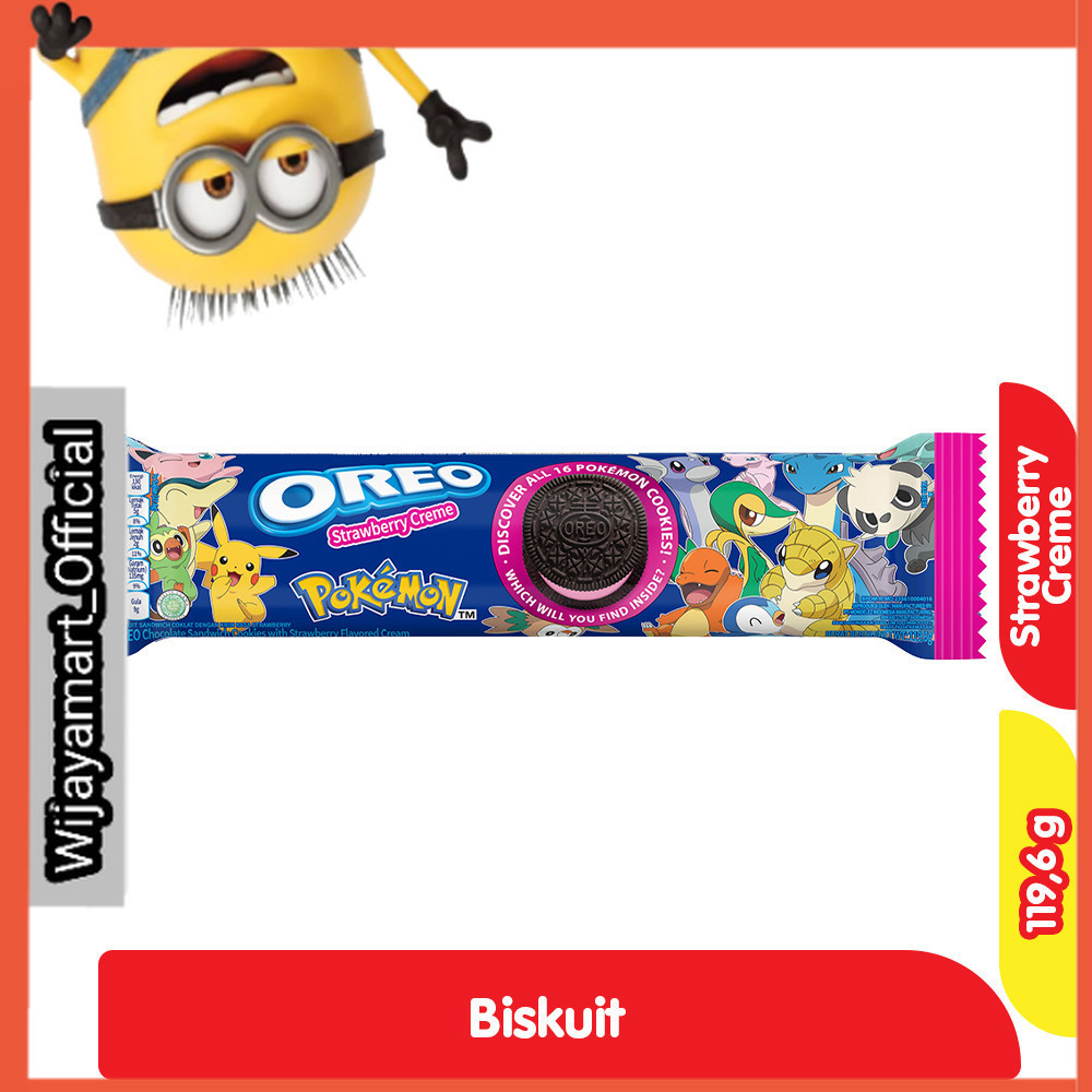 

Oreo Biskuit Stroberi 119.6 g