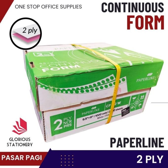

TERBARU - Kertas Continuous Form 9.5 x 11" 2ply - Paperline