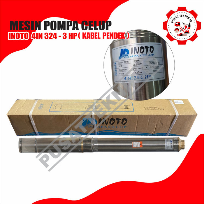 POMPA INOTO 4IN324 3HP SUBMERSIBLE INOTO 4IN 324 3HP