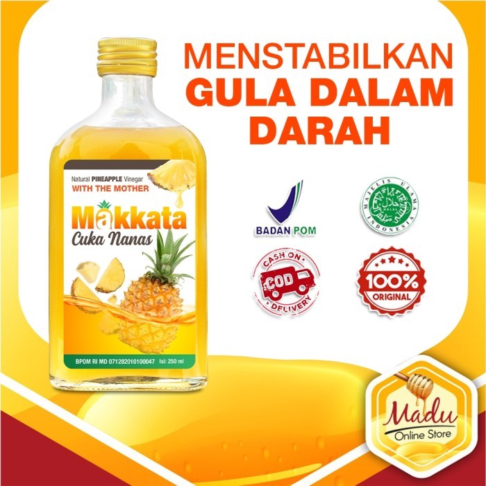 

CUKA NANAS MAKKATA OBAT DARAH TINGGI KOLESTEROL ASAM URAT Paling Ampuh Menjaga Kesehatan