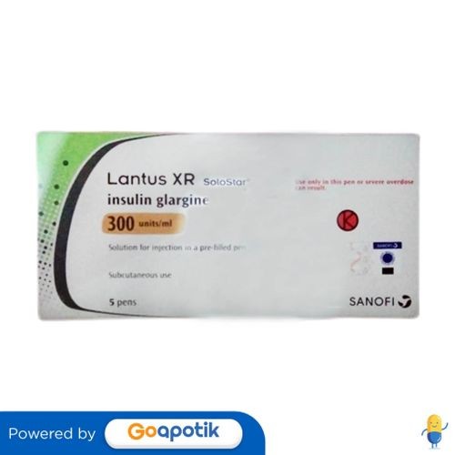 LANTUS XR SOLOSTAR 300 IU/ML INSULIN 1.5 ML BOX 5 PEN