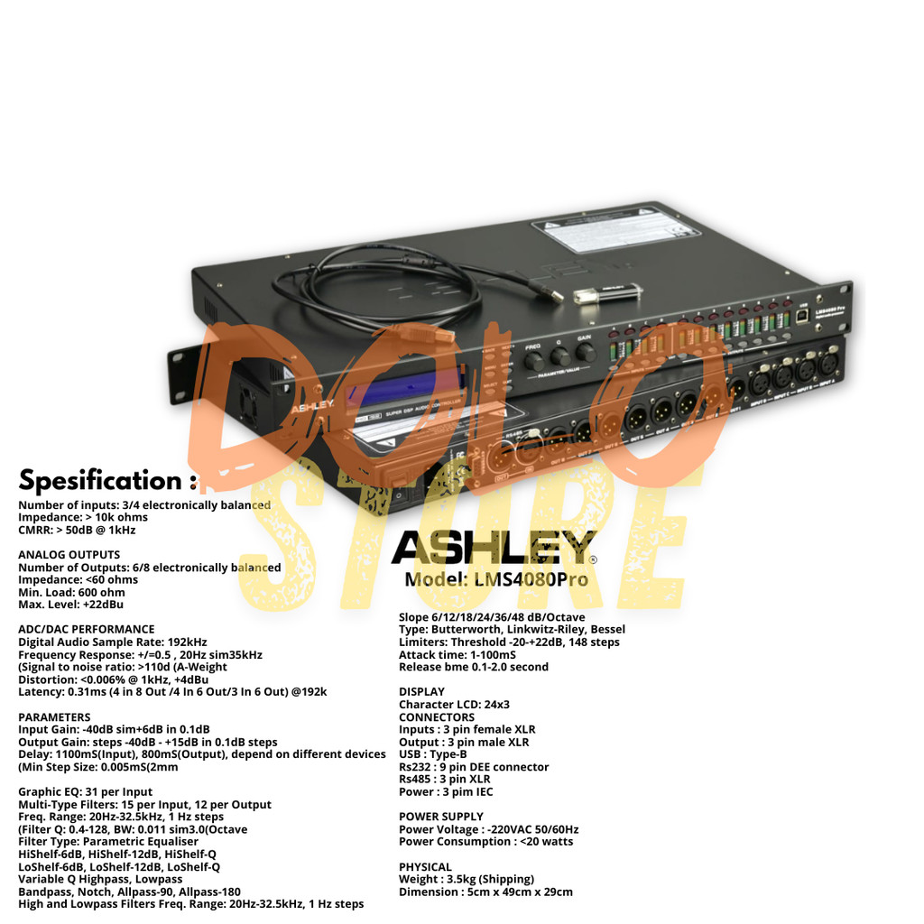 ORIGINAL DLMS ASHLEY LMS4080 PRO