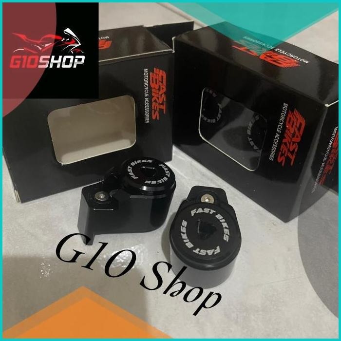 Gembok Shock Belakang CNC Motor Nmax , Aerox , Lexi , PCX , Universal