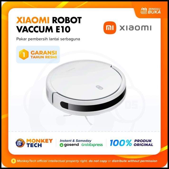 Xiaomi Robot Vacuum E10 / Xiaomi E10 Mi Robot Vacuum E10 Garansi Resmi