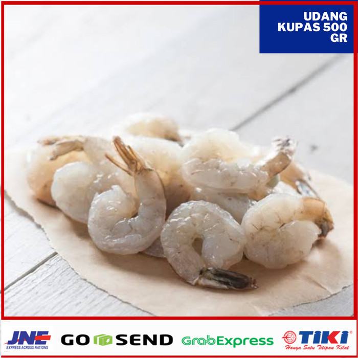 

Udang Kupas Segar/Udang Tanpa Kepala 500 Gr