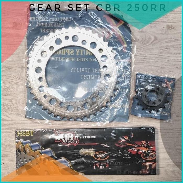 GEAR SET HONDA CBR250RR CBR 250 RR GIGI TARIK CBR250RR NOT SSS DID TK