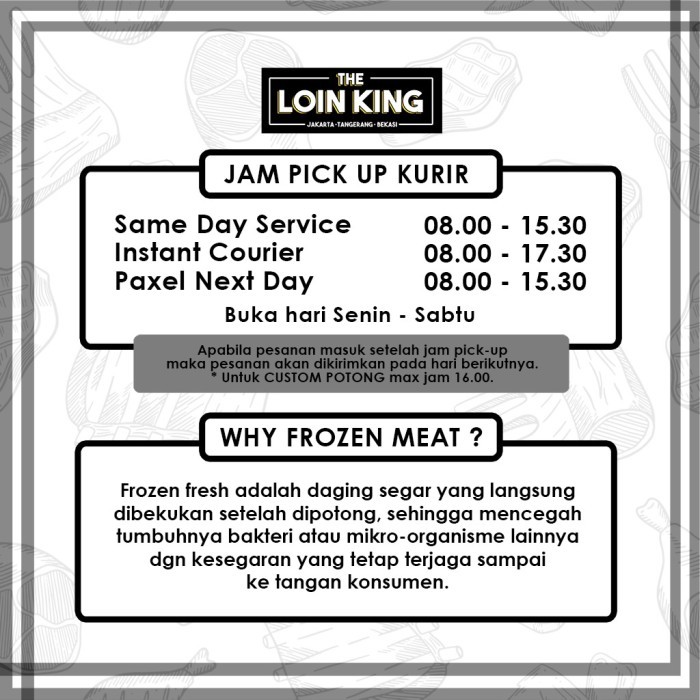 

Pork Belly Cube / Samcan Dadu Import