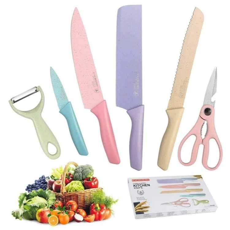 Evcriverh Kitchen Knife Set 7 Pcs