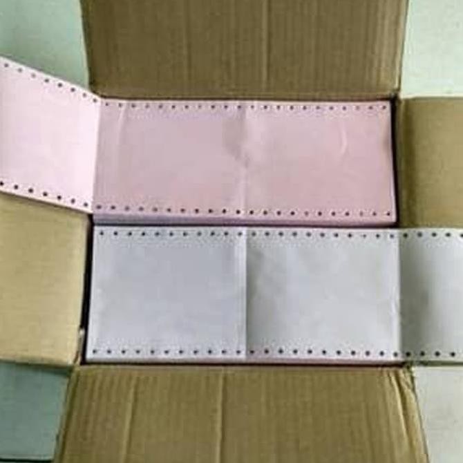 

TERMURAH - kertas continuous form wartel 2 ply bagi 4 rangkap