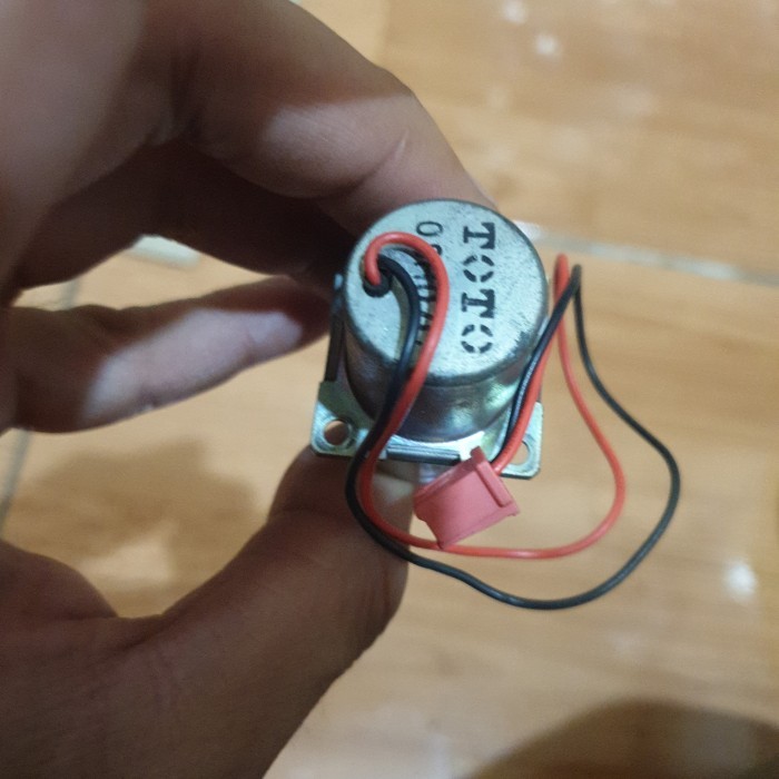 SOLENOID KRAN WASTAFEL SENSOR TOTO (BEKAS)