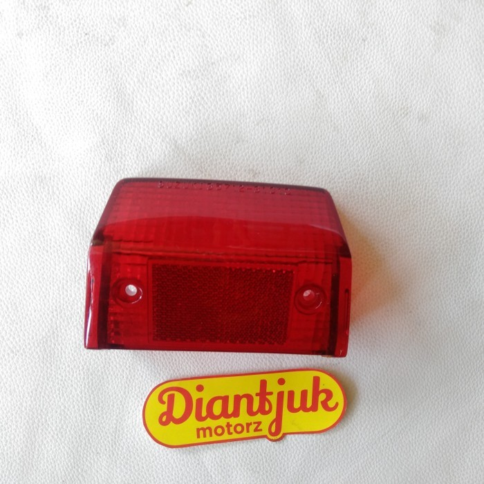 MIKA KACA LAMPU STOPLAMP STOP BELAKANG SUZUKI RC110 CRYSTAL RGR 150
