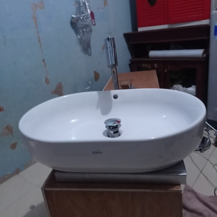 WASTAFEL MEJA TOTO LW896J NEU OMNI FULL SET TINGGAL PASANG