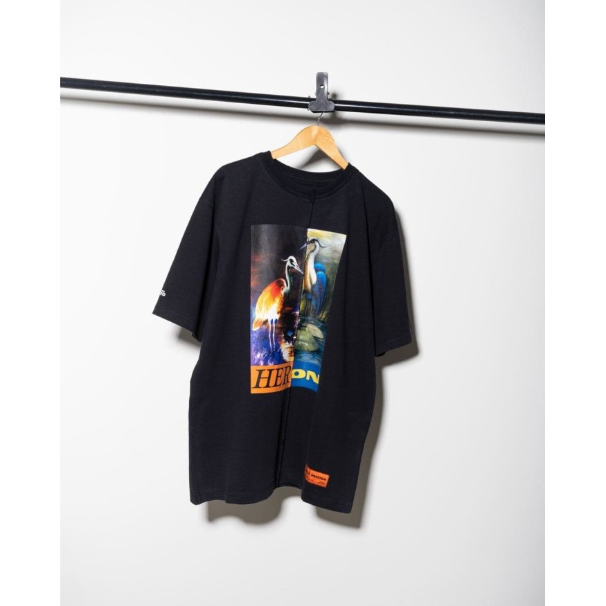 Heron Preston Split Heron Tshirt Barangbaru