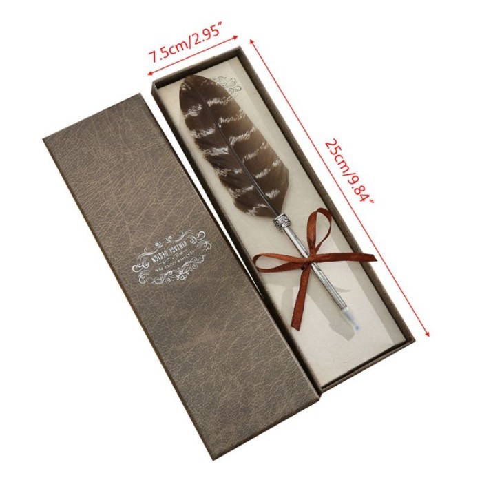 

Terbaru Pulpen Bentuk Bulu Ukuran 0.7mm Untuk Sekolah / Kantor 100% ori