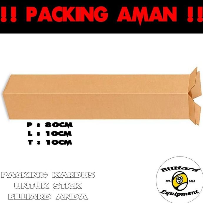 

BIG SALE TAMBAHAN PACKING KARDUS - PACKING UNTUK STICK BILLIARD !!!!!